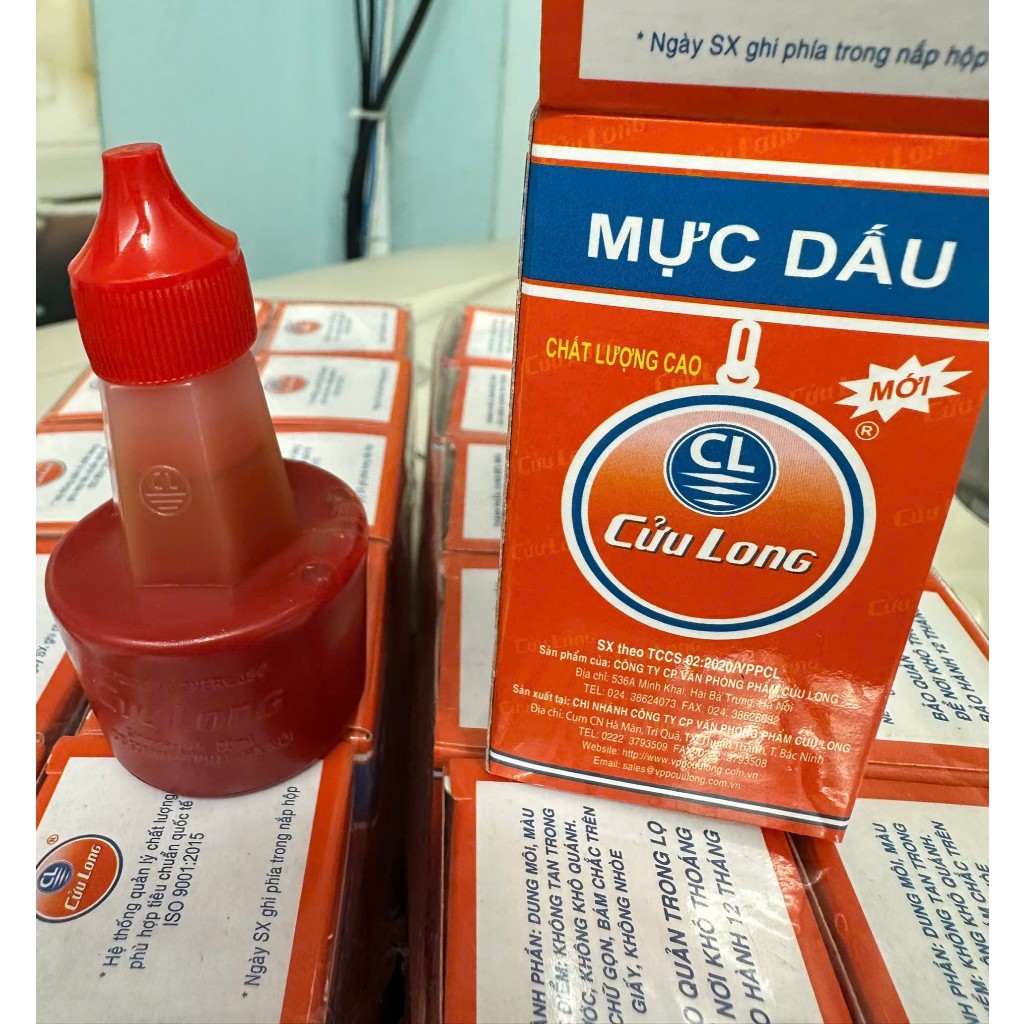Mực Dấu Cửu Long 30ml