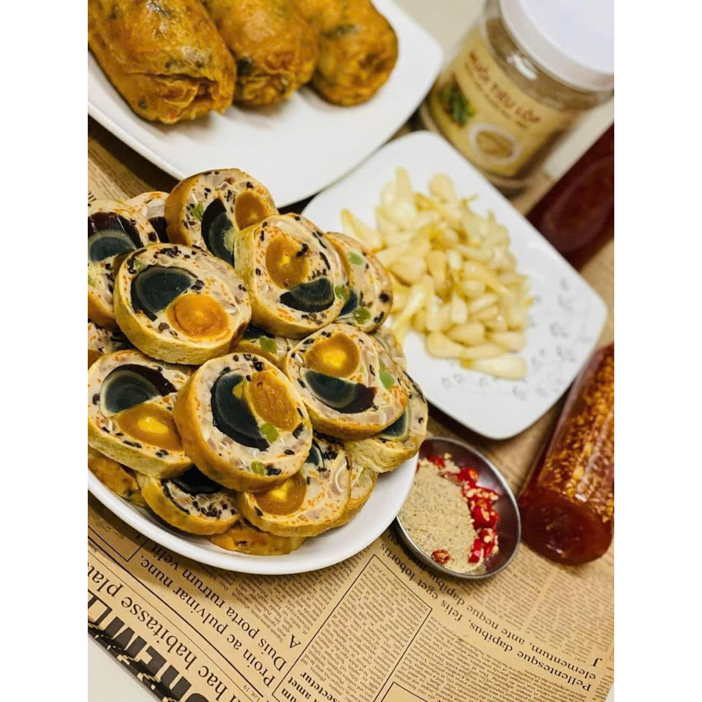 CHẢ HOA NGŨ SẮC