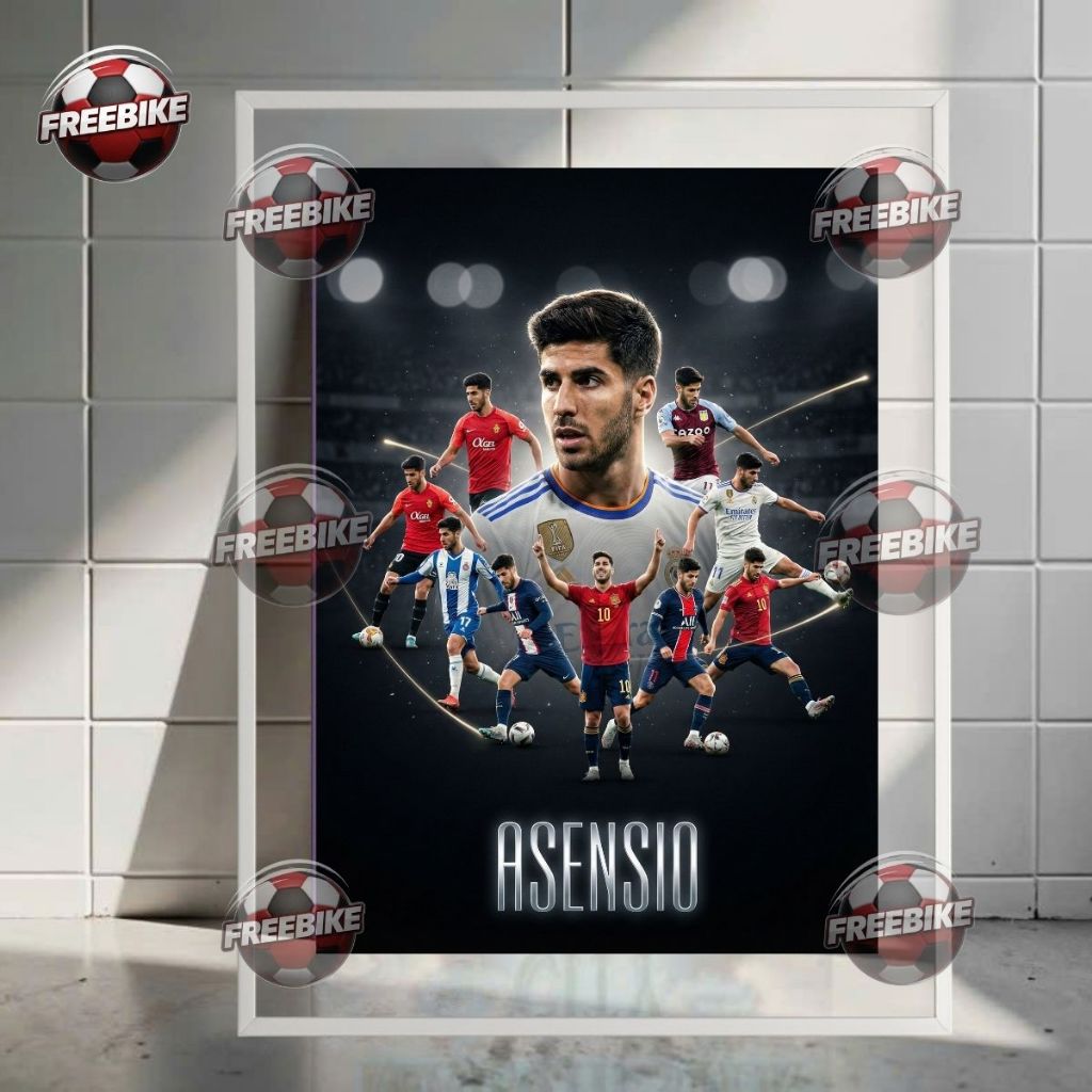 KHUNG POSTER BẰNG KÍNH PHA LÊ CAO CẤP ASENSIO MẪU 1