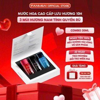 [30ml] Nước hoa nam Fanmen hương thơm nam tính quyến rũ lưu hương dài lâu Bộ sưu tập nước hoa Fanmen chính hãng