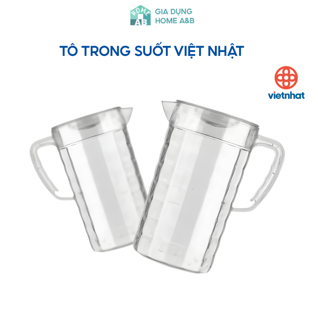 Ca đựng nước, ca nhựa trong, ca đựng nước trong suốt, ca kính 6056 Nhựa Việt Nhật Cao Cấp