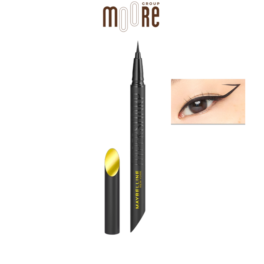 Kẻ Mắt Nước Không Trôi Maybelline New York Hyper Sharp Laser Eyeliner Bền Màu Sắc Nét