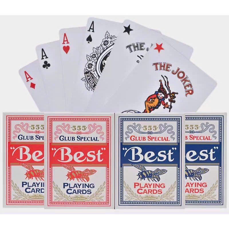 Thẻ Tây Bec Club Special Playing Cards cao cấp nhập khẩu chất liệu plastic