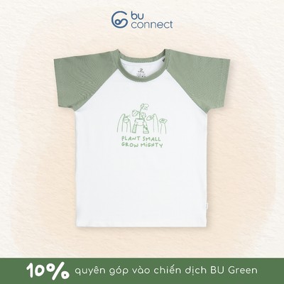 Áo ngắn tay Plant Small Bu Connect BU Baby KBC3300PS