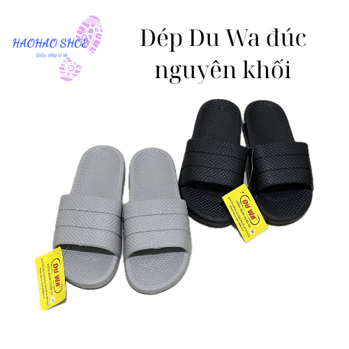 Dép DUWA đúc chính hãng, chất liệu dày dặn, đi nhẹ chân, lên chân thoải mái, đi nước HAOHAO SHOE