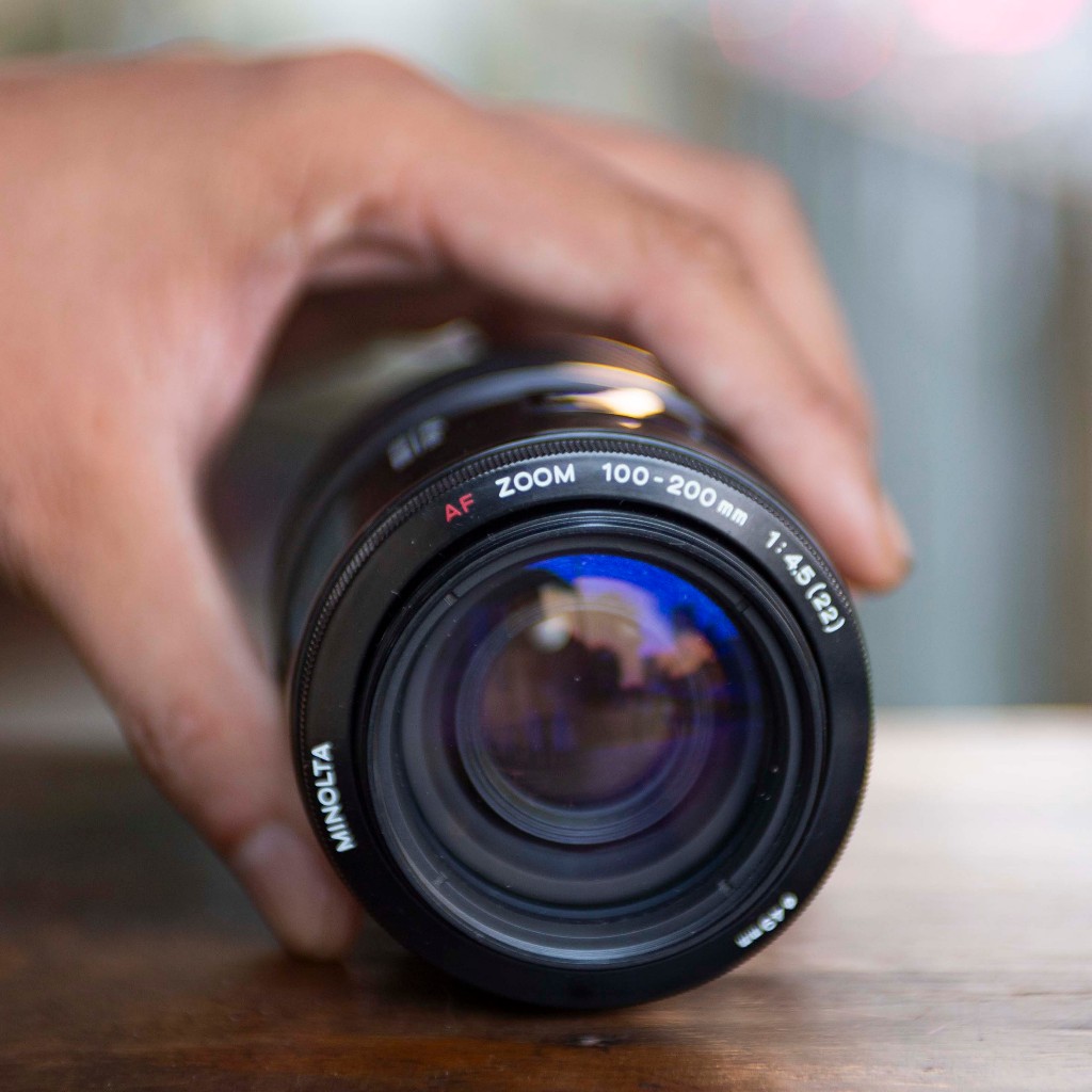 Minolta AF Zoom 100–200mm f/4.5 [Ống Kính AF/Ngàm A]