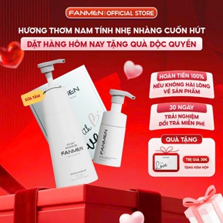 [COMBO TINH TẾ] Set Sữa Tắm Nam Và Bọt Vệ Sinh Fanmen Tinh Chất Muối Biển Làm Sạch Cơ Thể Diệt Khuẩn Khử Mùi Toàn Diện