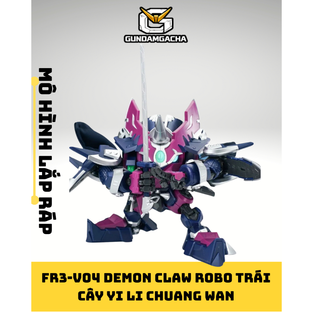 Mô Hình Lắp Ráp FR3-V04 Ma Động Vương Demon Claw – Robo Trái Cây | Yi Li Chuang Wan