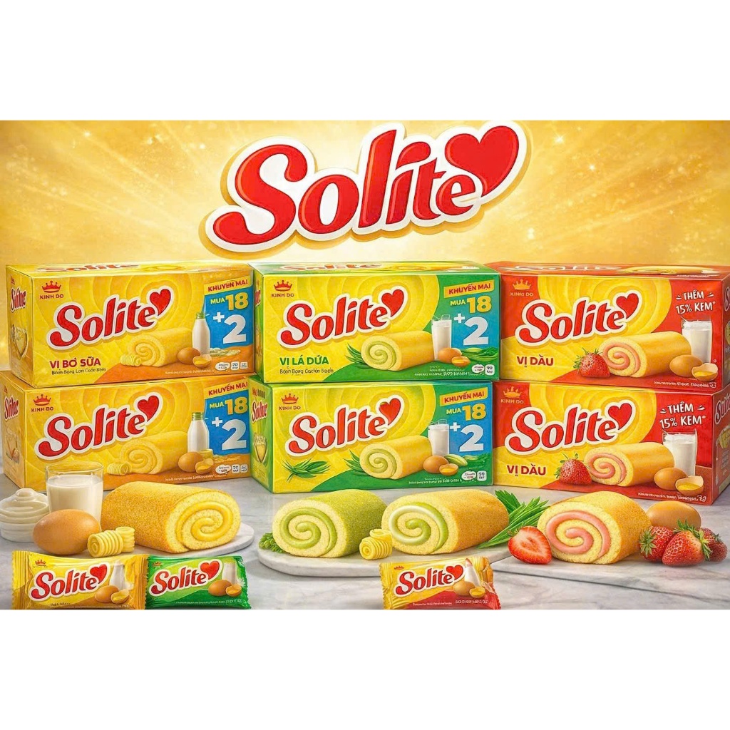 BÁNH SOLITE  BÔNG LAN