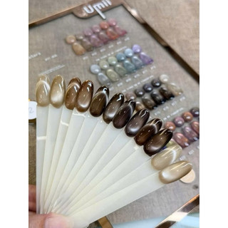 Set sơn gel mắt mèo umii 24 màu(ảnh thật shop chụp)