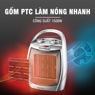 Quạt sưởi hai chiều Tiross TS9441(2000w), Máy sưởi gốm di động BRIGHTOWN PTC - 905 1500W bảo hành chính hãng 12 tháng