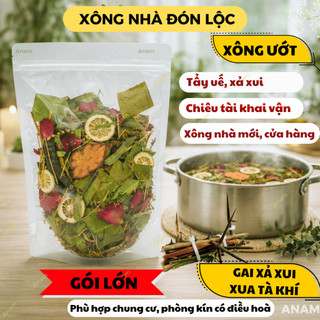 Thảo mộc xông nhà phong thuỷ đón lộc gói lớn thanh tẩy năng lượng xông nhà cuối năm xông nhà xả xui XN Thảo Dược Anam