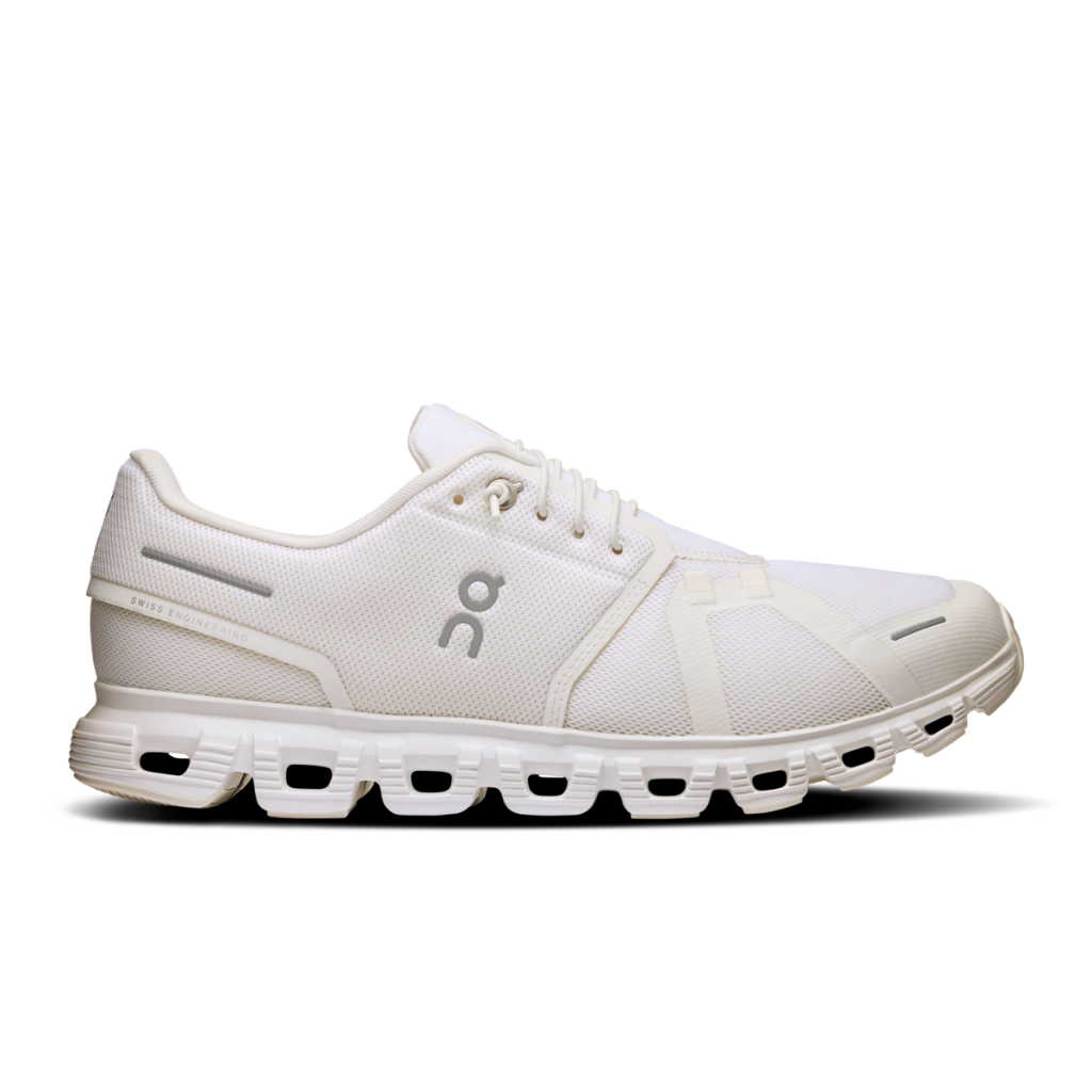 ON - ON RUNNING CLOUD 6 (M) - ALL WHITE - 3MF10071200 - Giày chạy bộ thành phố Nam