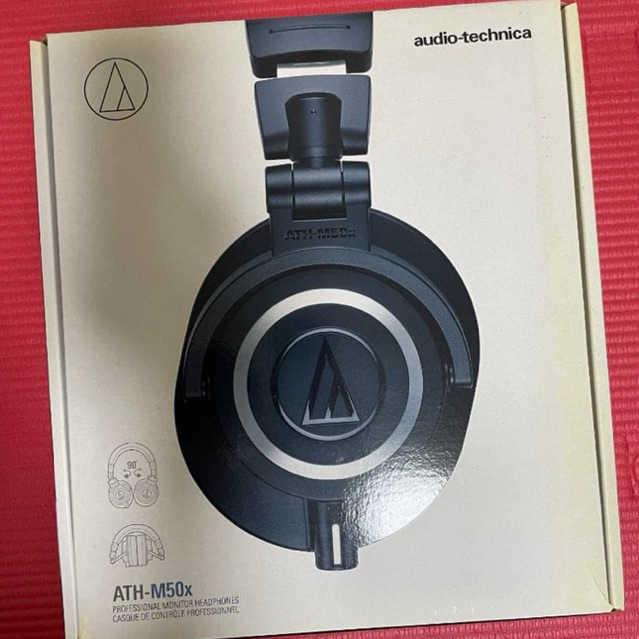 (Chính hãng) Tai nghe Audio Technica Ath M50x fullbox likenew