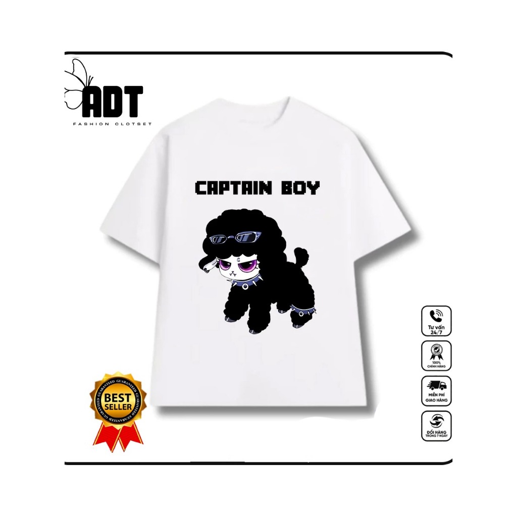 Áo Thun Cừu Captain- Roblox Shedletsky Blame John Tôi yêu gà rán - Blox Fruits - Anh Gà MC - Baby Th