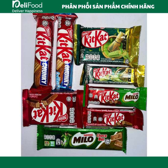 Kitkat đủ vị - Hàng chính hãng Nestle
