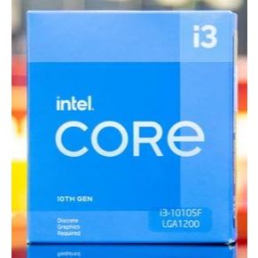 CPU INTEL Core i3-10105F Full Box Trôi Bảo Hành  (Sản Xuất  năm 2022)