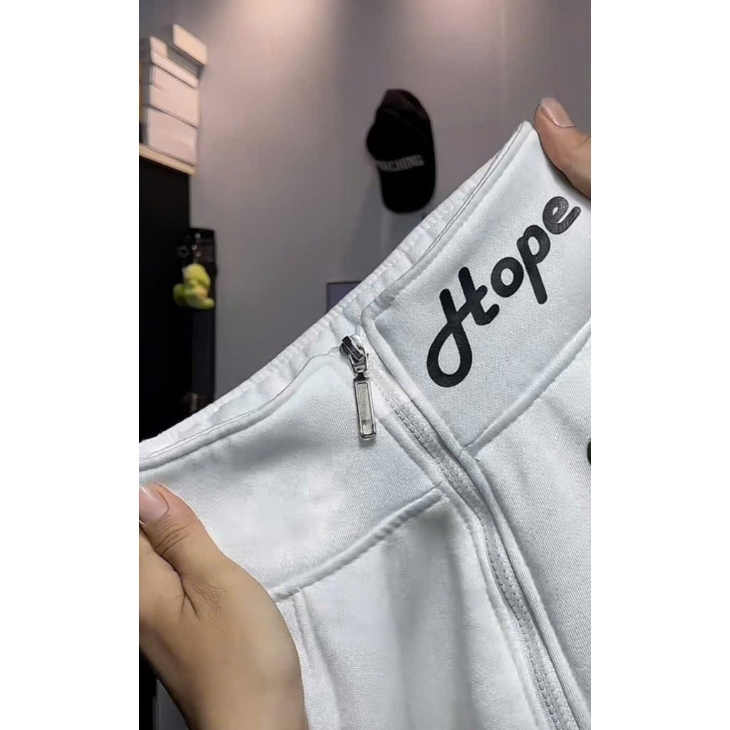 Áo Khoác Hoodie HOPE Ver 2 Unisex Nam Nữ Form Boxy Rộng – Nỉ 2 Da Cao Cấp Không Xù, Streetwear Hot Trend 2025 | BigBuy360 - bigbuy360.vn