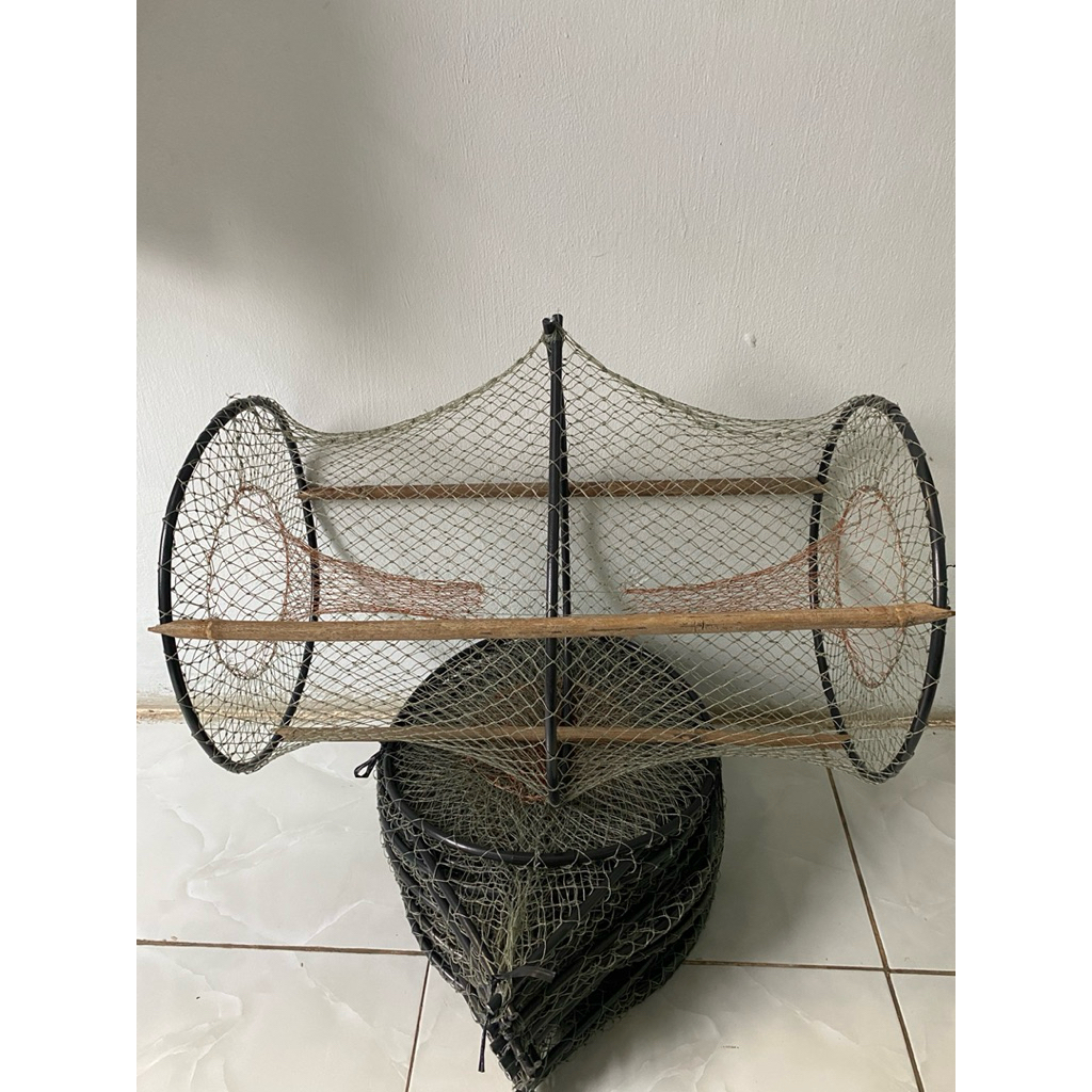 Combo 10 Lờ Cá Lóc vành nhựa,hom chỉ sắn rất nhạy cá