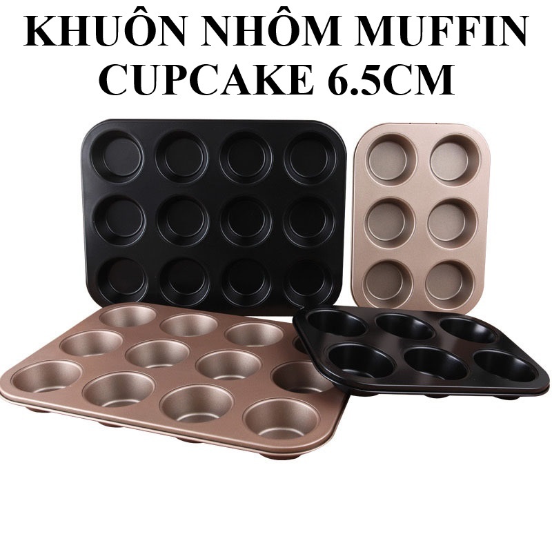Khuôn nhôm nướng bánh CUPCAKE 6.5cm ( AKSHOPCAMLE 2412.122 )