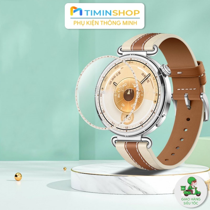 Dán cường lực Huawei Watch GT6 41mm/ GT5 41mm/ GT5 Pro 42mm - trong suốt
