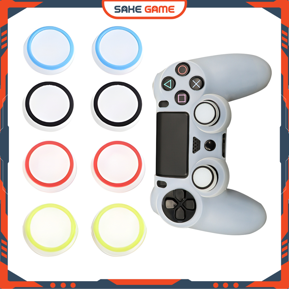 Núm Bọc Analog Tay Cầm PS5 Tay Cầm PS4 Núm Bọc Analog Dualsense 5 Dualshock 4 Núm Bọc Cần Analog Tay