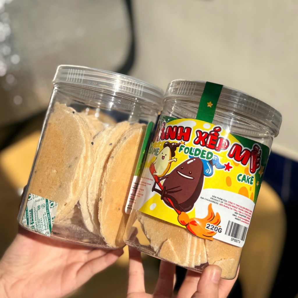 Bánh Xếp Mè Tuổi Thơ - Ăn Vặt Chú Mạnh