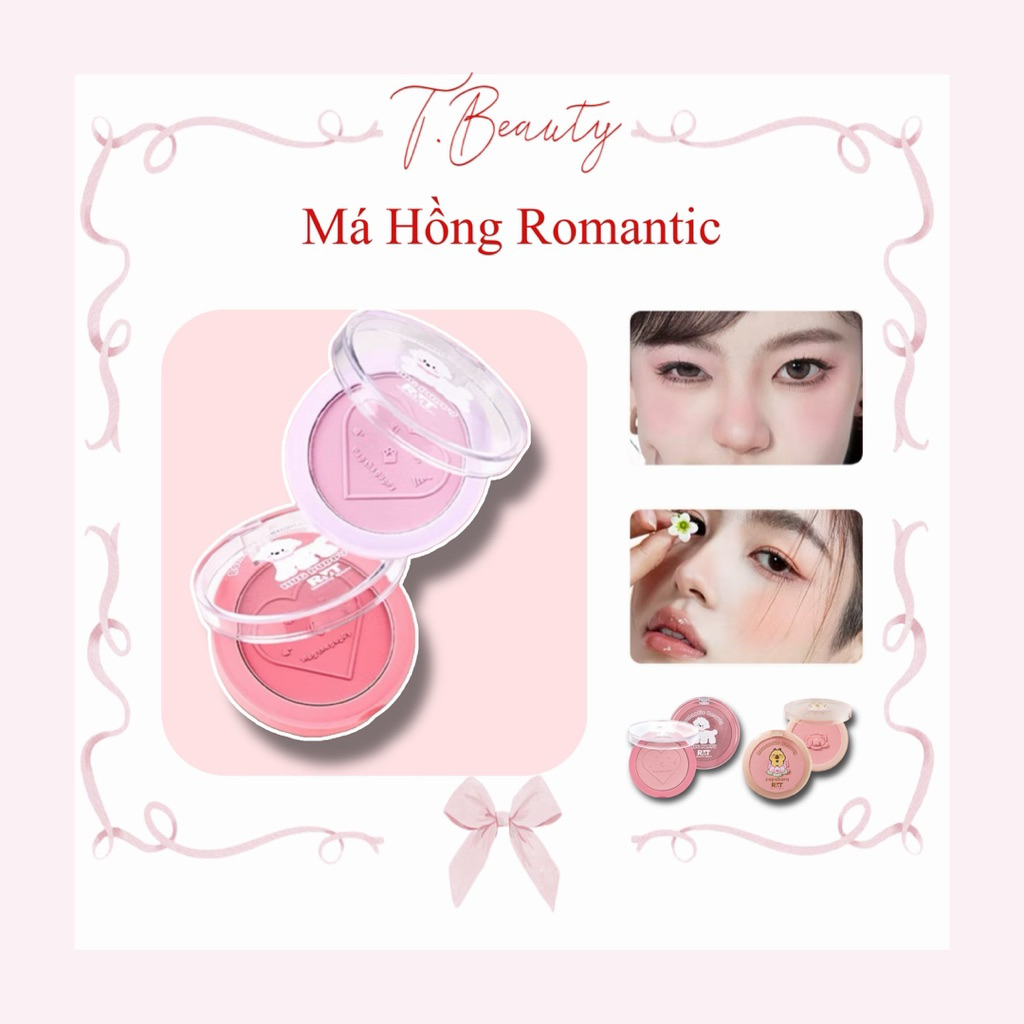 Má Hồng Romantic Beauty Lên Màu Tự Nhiên Lâu Trôi 3.8g