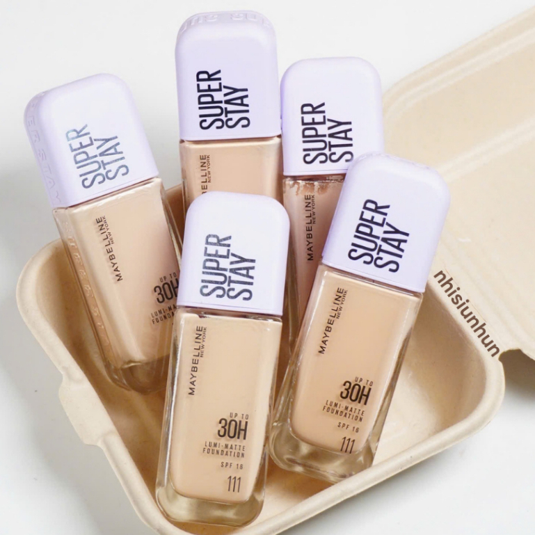 Kem Nền MAYBELLINE Super Stay Nắp Tím