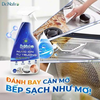 Nước tẩy đa năng ion từ trường Dr.Natro 500ml - Siêu tẩy đa năng tặng miếng xốp chà nhám