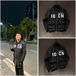 Áo Khoác Trần Bông AG32 Họa Tiết Thêu Túi Hộp Trần Bông 3 Lớp Thời Trang Nam Cao Cấp Phù Hợp Cho Nam