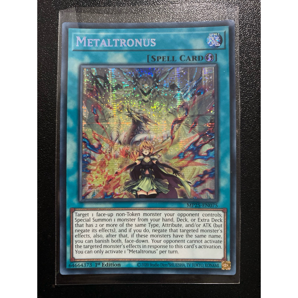 Metaltronous - Prismatic Secret TCG - MP25-EN075