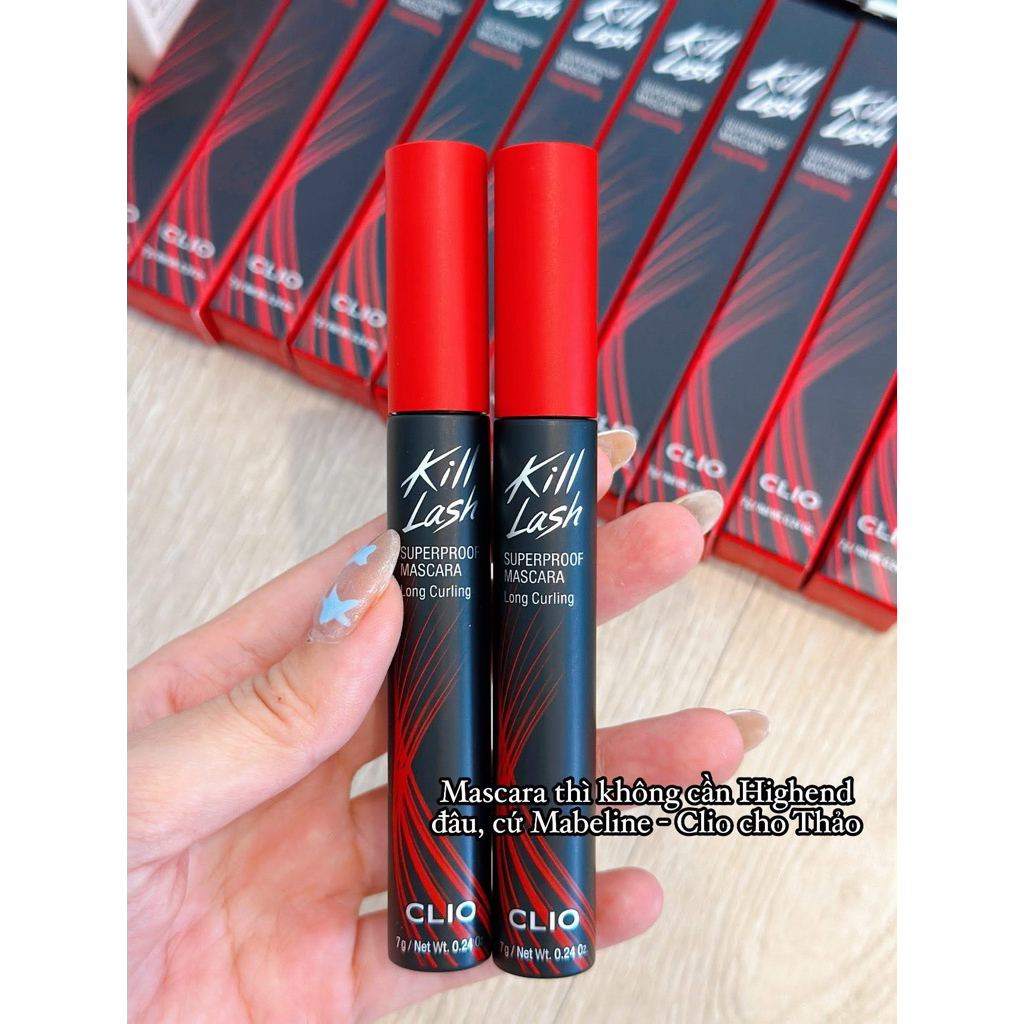Mascara Clio Kill Lash Superproof Mascara Long Curling