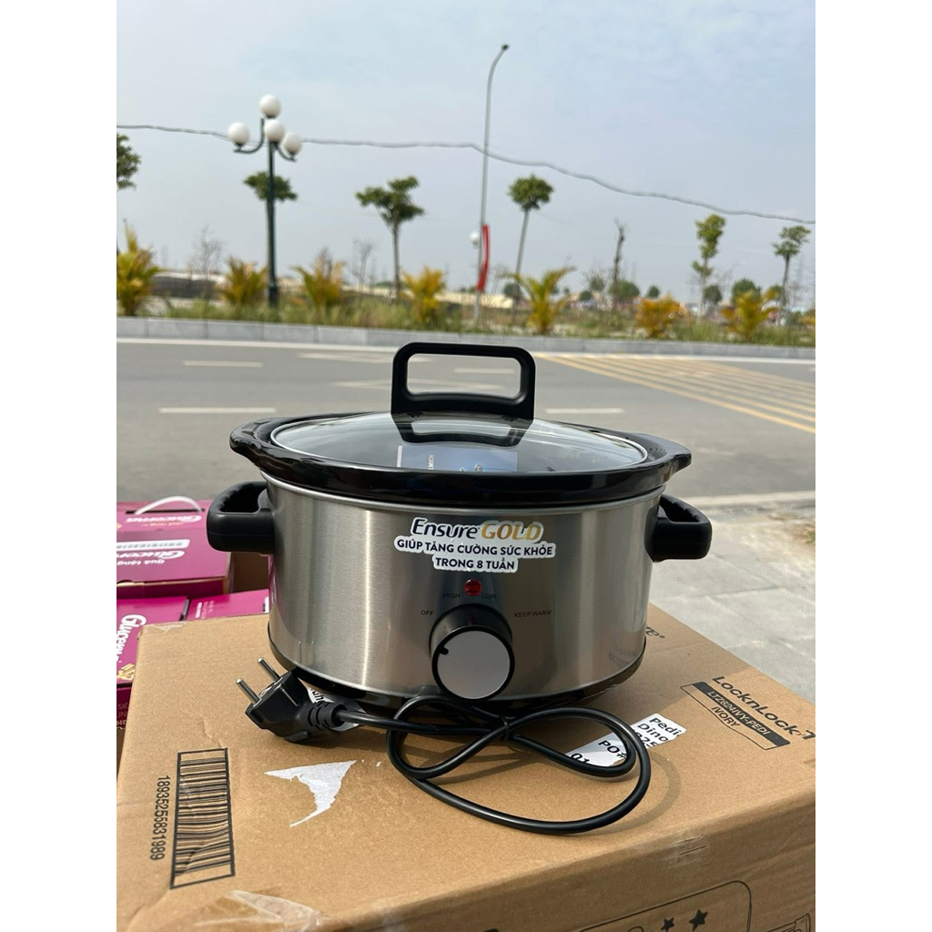 Nồi hầm dinh dưỡng Smartcook EDA-0833 elmich nồi nấu chậm, nấu cháo, ninh xương,hầm gà, nấu lẩu🍓🍓freeship🥝🥝hkm sữa ensur