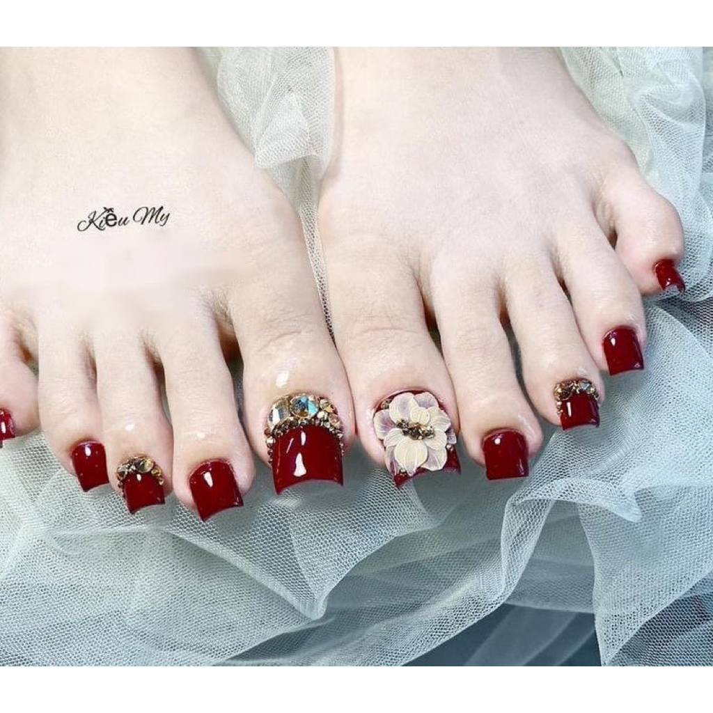 Móng chân thiết kế / Nailbox hàng thủ công