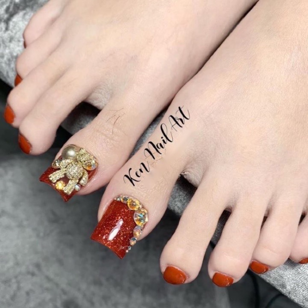 Móng chân thiết kế Nailbox / Hàng thủ công