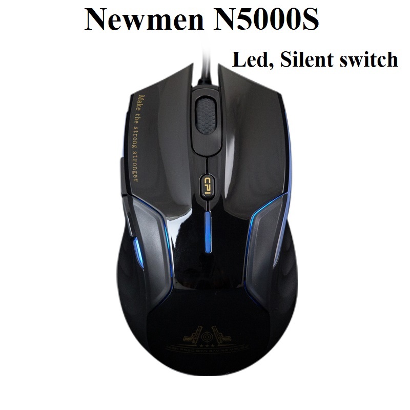 Chuột gaming bền đẹp Newmen N5000s hàng chính hãng