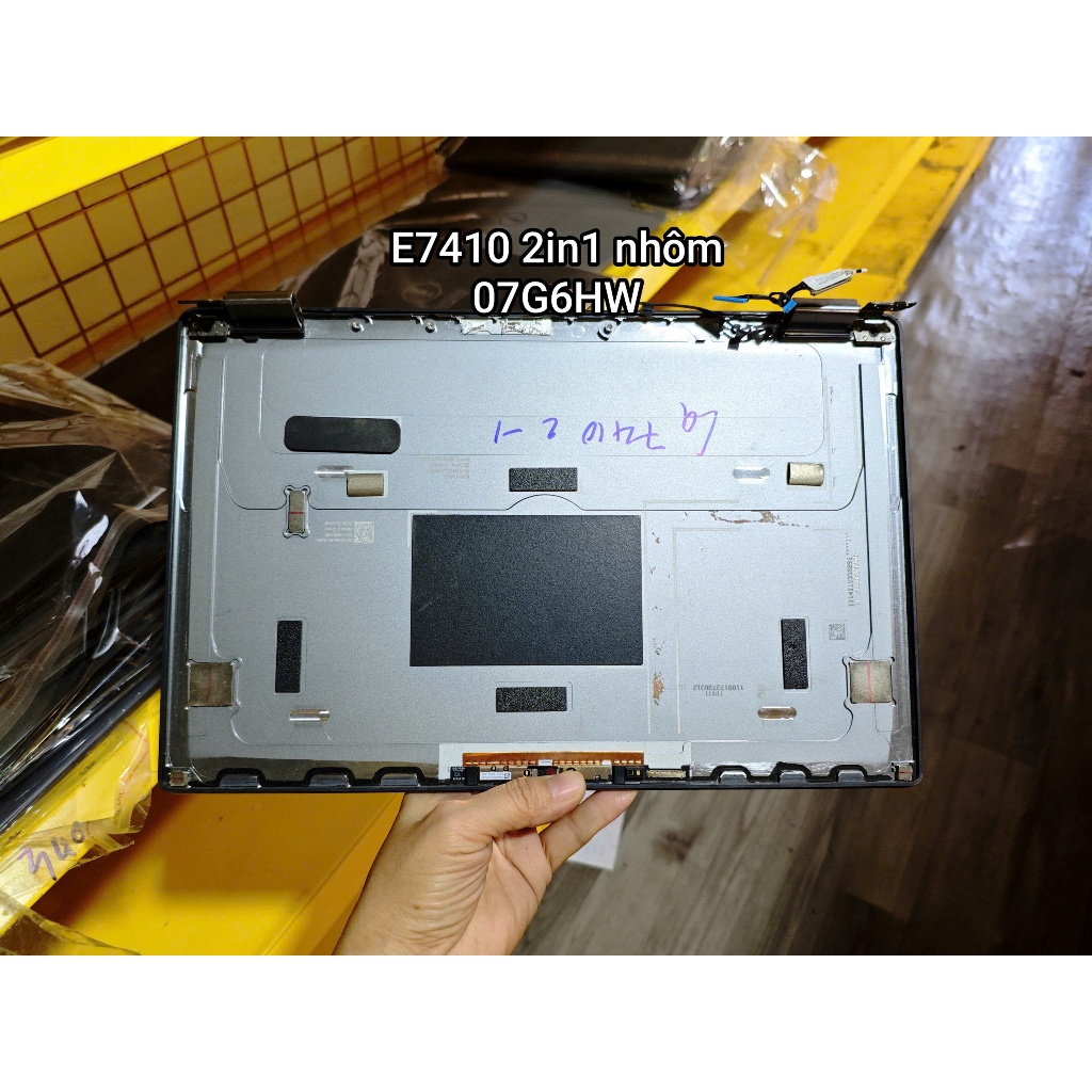 Mặt A Laptop Dell Latitude 7410 2in1 E7410 2in1 nhôm 07G6HW 7G6HW zin tháo máy