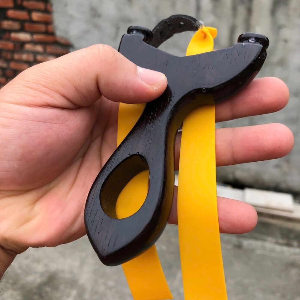 Ná cao su gỗ mun Adam v2 pro - kèm dây và cả dây cột