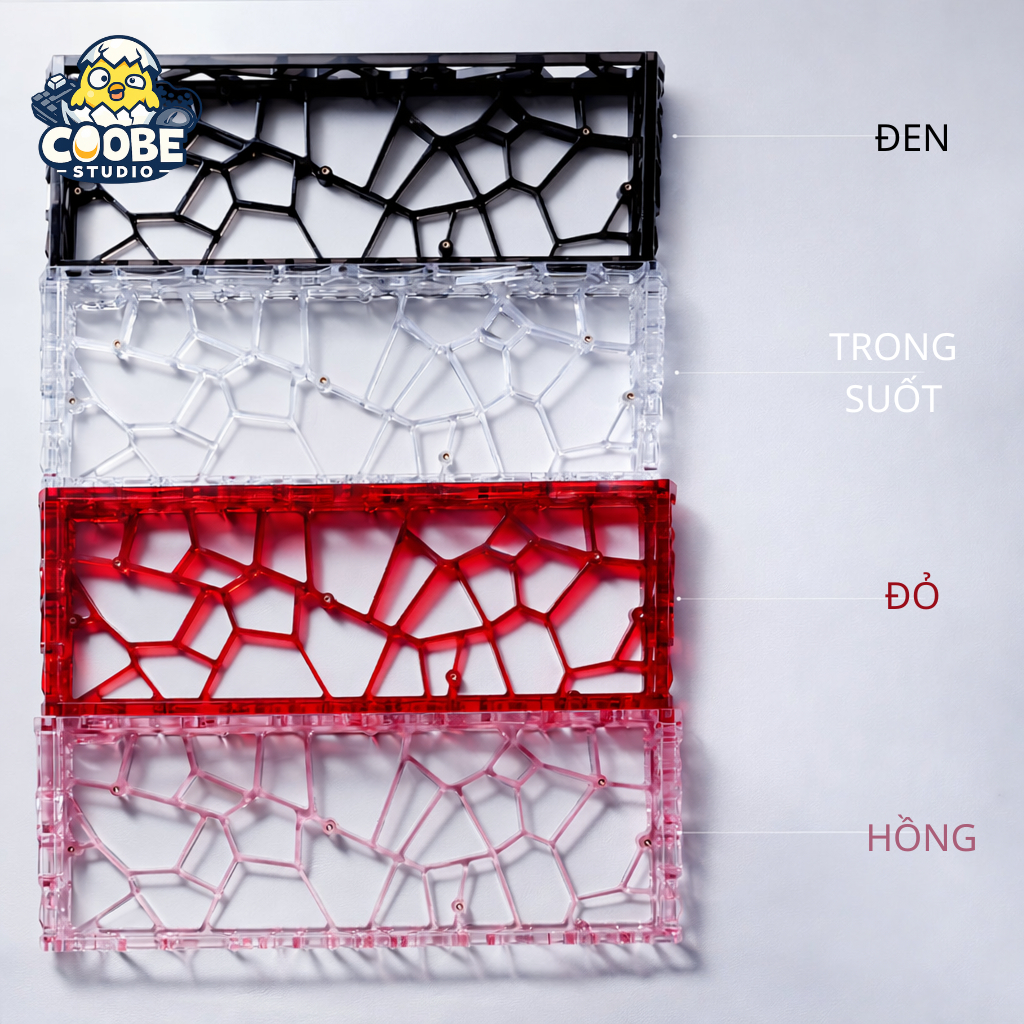 Case holy 60 Phím (60%) |  phù hợp layout 60 | FGG Mad60 | Wooting 60 HE | AULA Win60