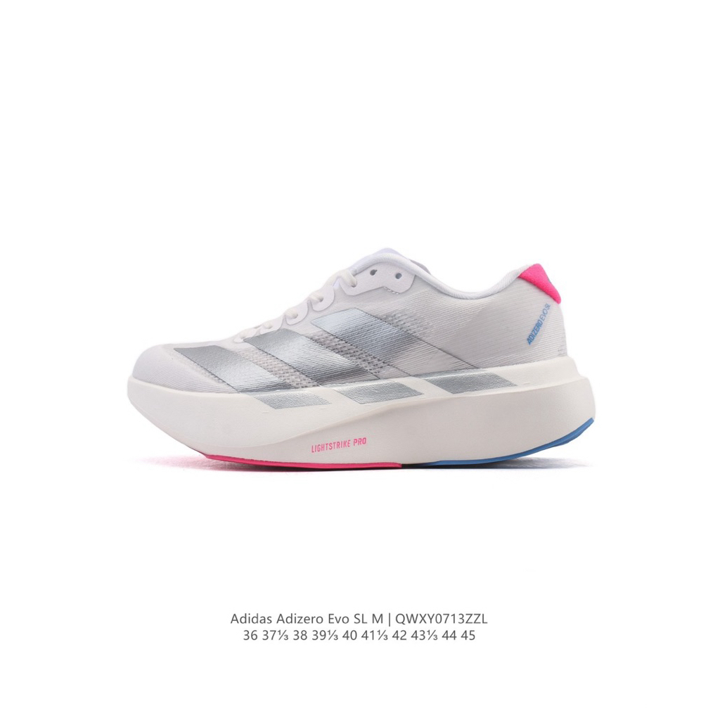 Giày Adidas Adizero EVO | Running Siêu Nhẹ – Êm Chân Bám Đường