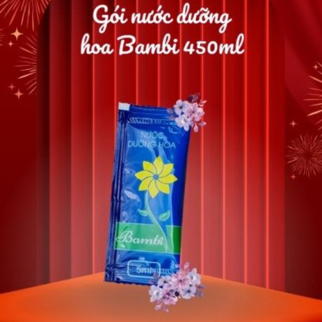 Gói dưỡng hoa tươi lâu Bambi cho hoa cắt cành, giúp hoa nở bông to, tươi lâu không bị hôi nước