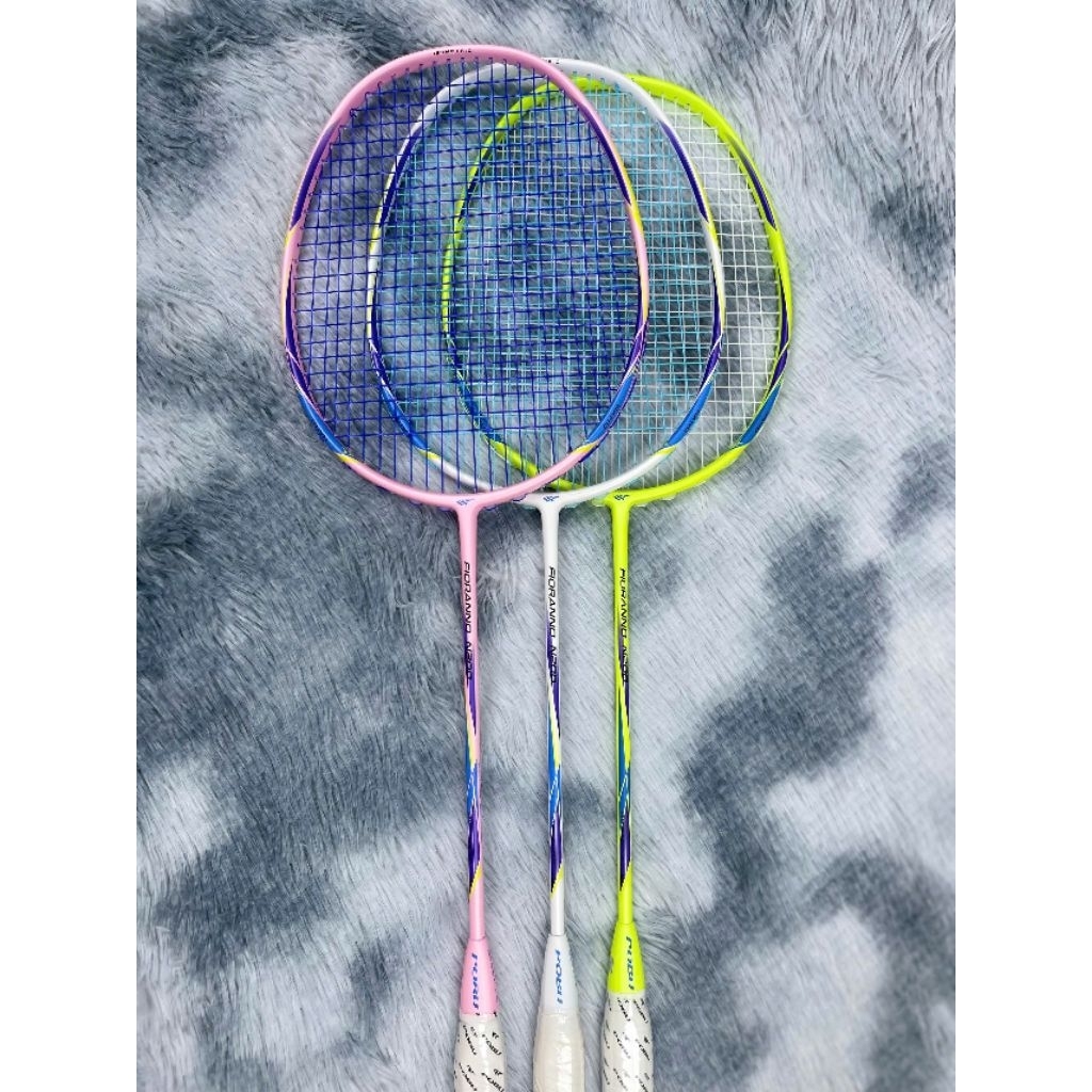 Vợt cầu lông Fioranno N200 Max12.5kg căng sẵn cước 11kg bảo hành 60 ngày phụ kiện 1 cuốn+1 túi chính