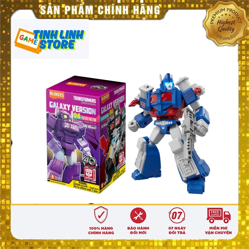 Mô hình Blind box Blokees Transformers Galaxy Version 04 - Fractured Space-Time (ET22)