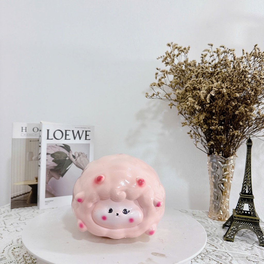Ống Tiết Kiệm Heo CỪU MÂY cute, Heo Đất Trang Trí Quà Tặng - Piggybank Store LD50