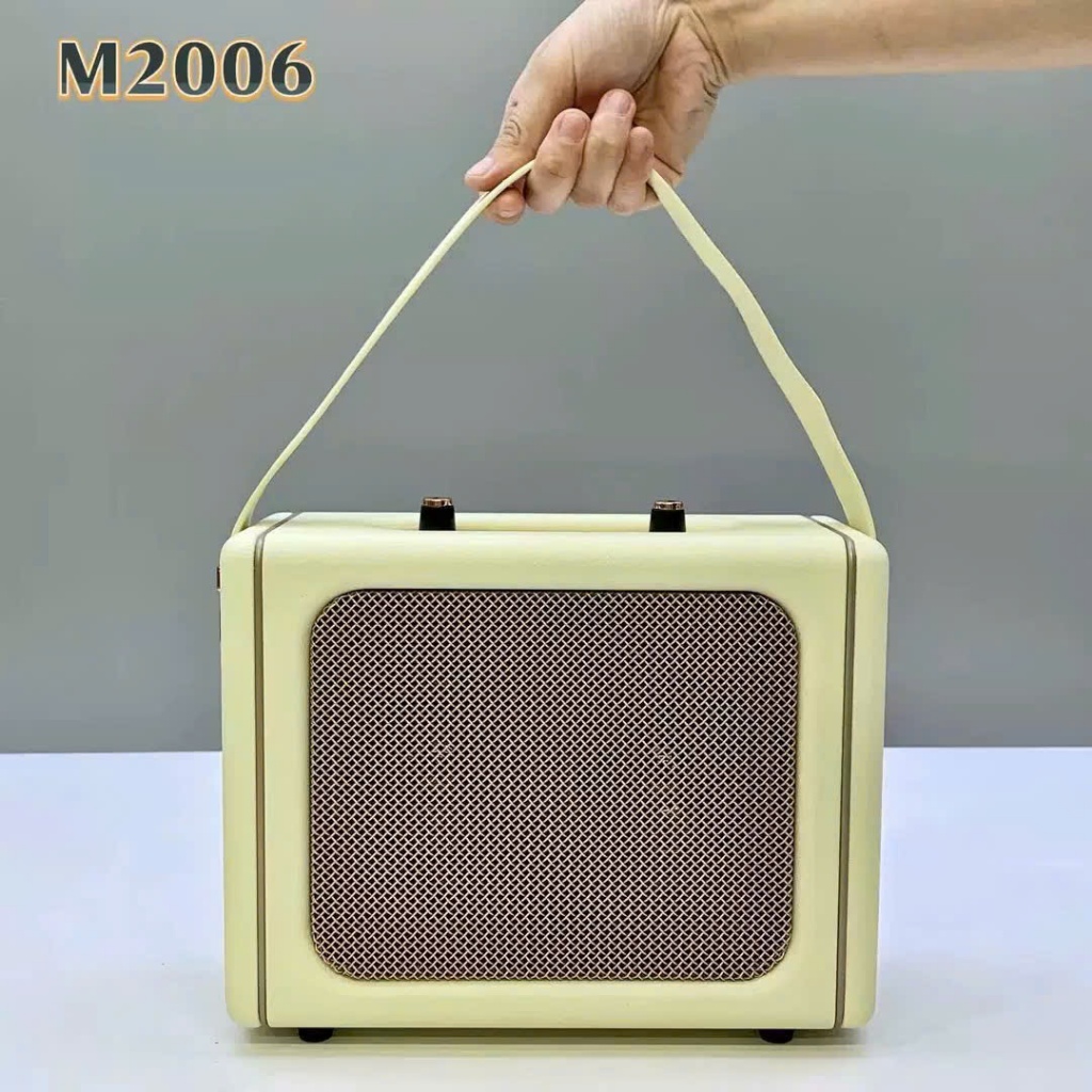 Loa Bluetooth Karaoke M2006 Âm Thanh Siêu Đỉnh Bản Cao Cấp Nhất Tặng Mic Không Dây Hát Karaoke-Linkeetech | BigBuy360 - bigbuy360.vn