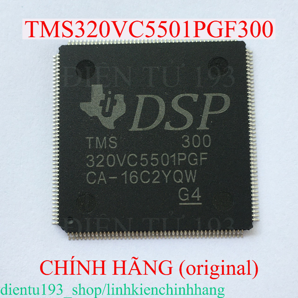 TMS320VC5501PGF300 CHÍNH HÃNG( Vi xử lý DSP)