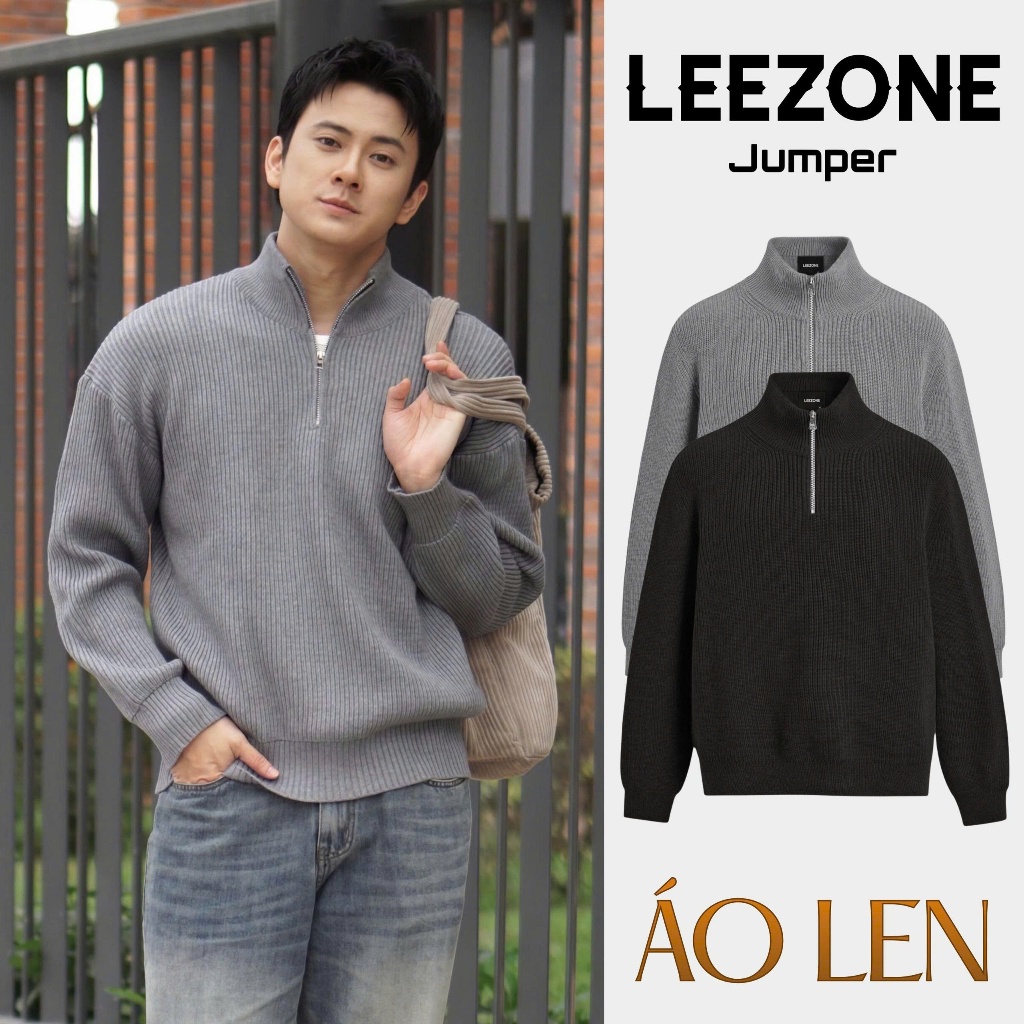 Áo Len Chất Liệu Lông Thỏ CAO CẤP Mềm Mịn LeeZone | Áo Len Cổ Trụ