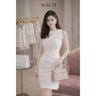 đầm nữ trắng ôm body dự tiệc