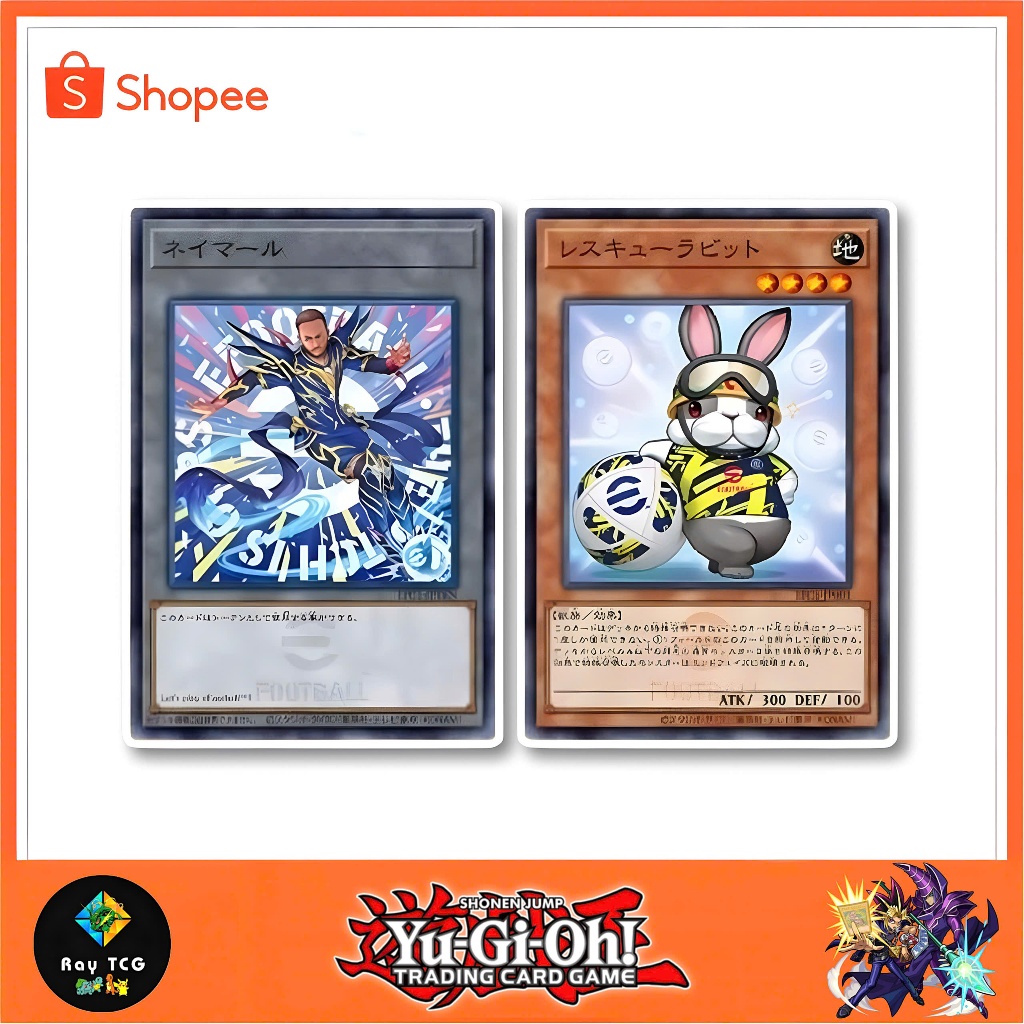 [Chính Hãng] Thẻ Yugioh Promo NEYMAR JR Token Rescue Rabbit eFootball - Rescue Rabbit x Neymar JR